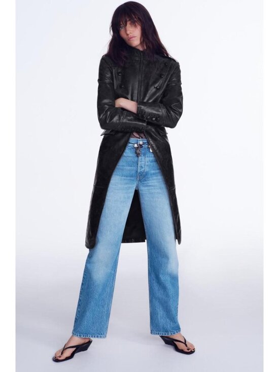 Zara Jackets & Blazers - ZARA 100% LEATHER ZW COLLECTION JACKET 5479/246/800